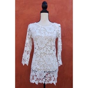 Crotchet swimsuit cover up dress